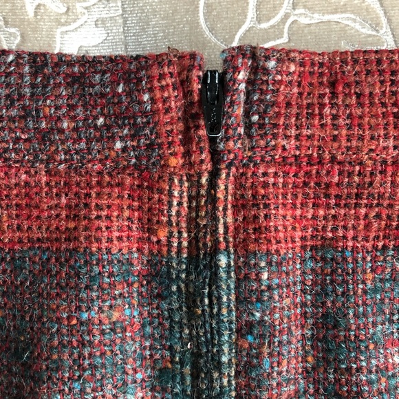 Vintage 70's Wool Skirt Union Label Size 13-14 - Picture 4 of 6